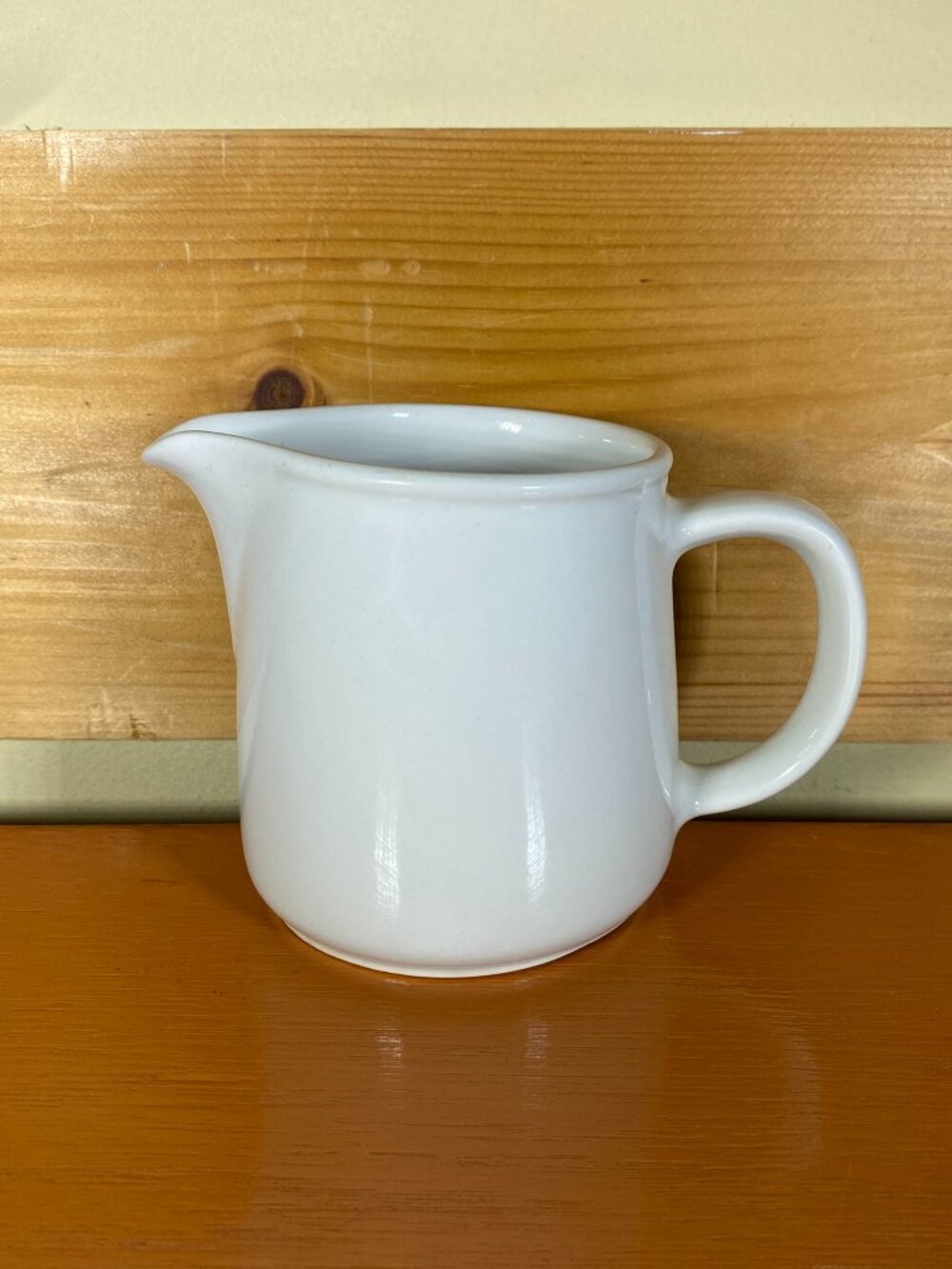 Vintage Arabia Finland TEEMA White Pitcher 4”